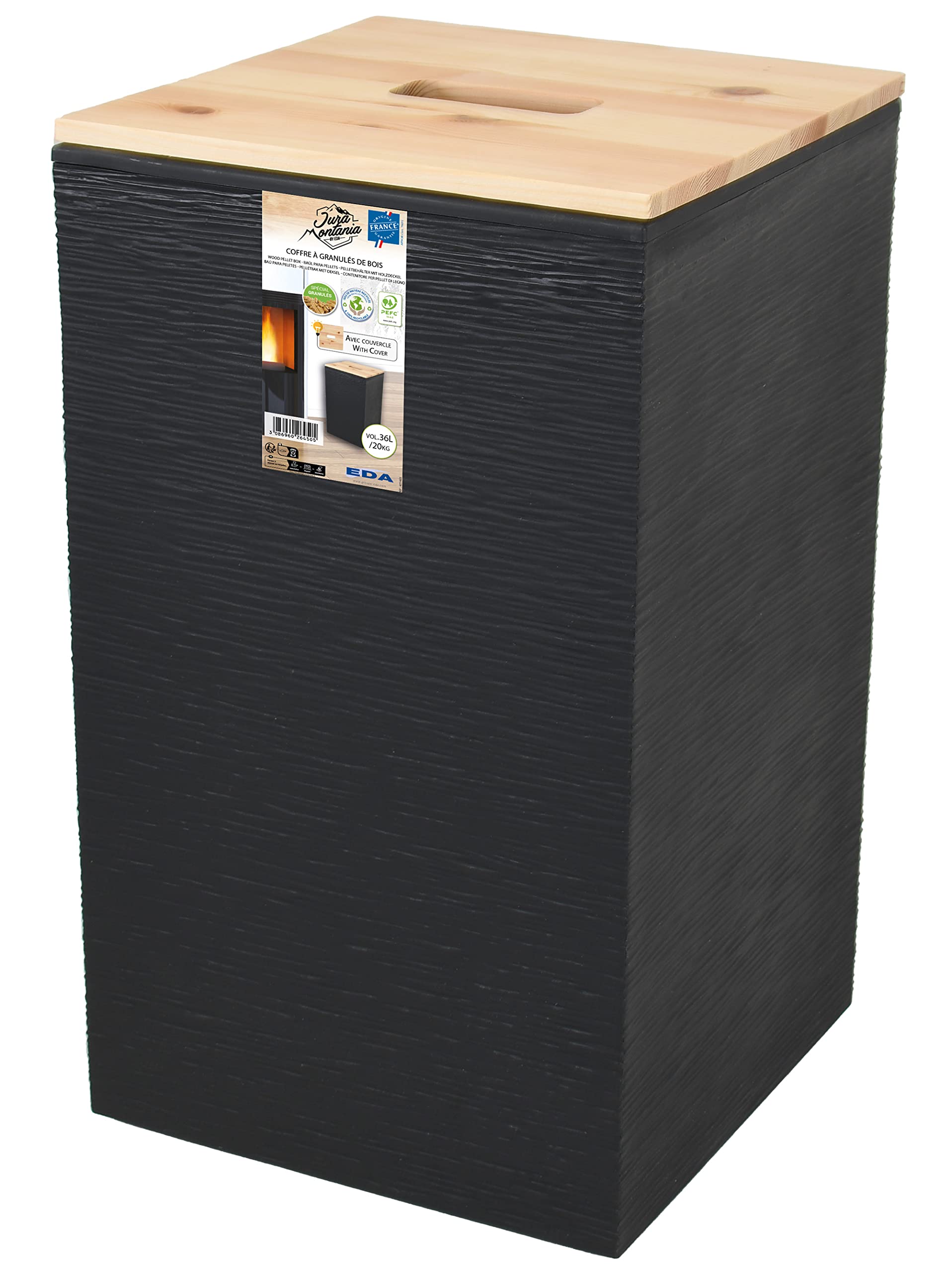 eda-coffre-granul-s-jura-montania-stone-36-l-20-kg-noir image 1