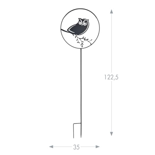 louis-moulin-d-coration-planter-hibou-motif-m-tal-d-coup-122-cm image 5