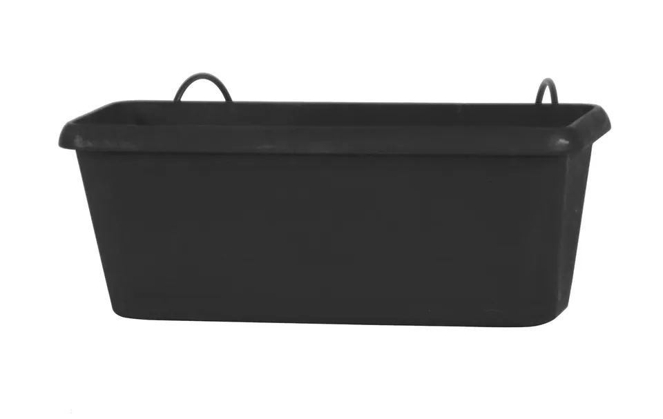 eda-jardini-re-chorus-30-cm-avec-r-serve-d-eau-gris-anthracite image 1