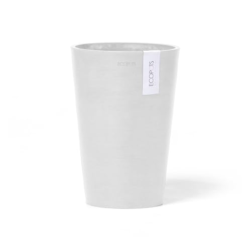 ecopots-pisa-21-pot-rond-blanc-pur-21-x-h-30-cm-6-8-l image 4