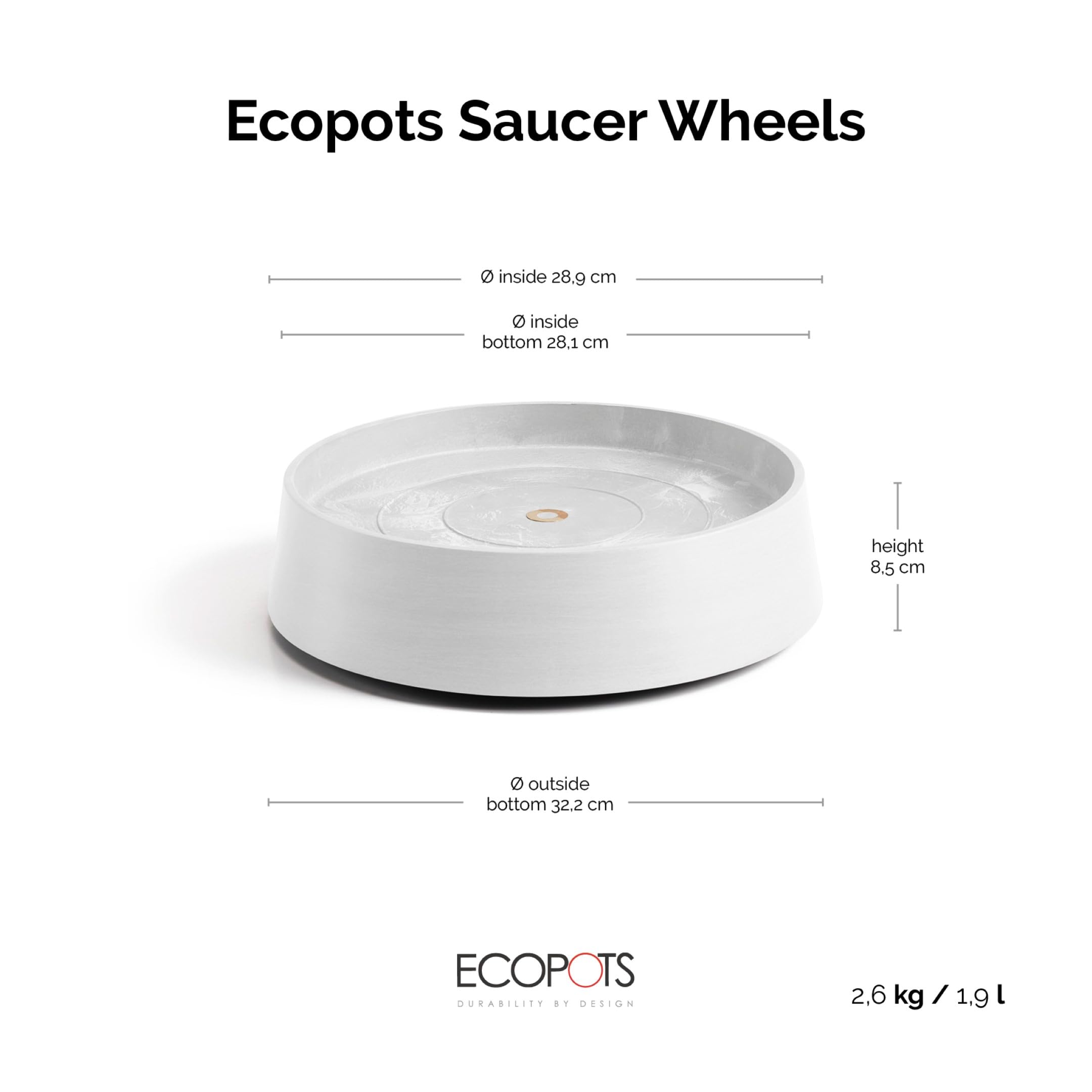 ecopots-wheels-oslo-35-support-roulettes-blanc-pur-32-2-cm image 2