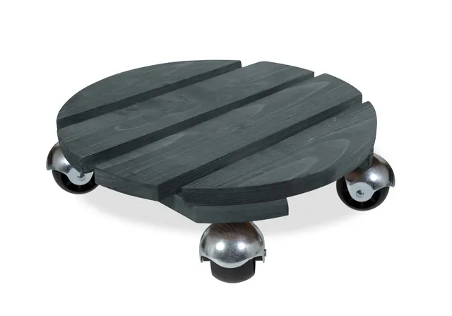 louis-moulin-basics-roule-plante-bois-rond-30-cm-anthracite image 1