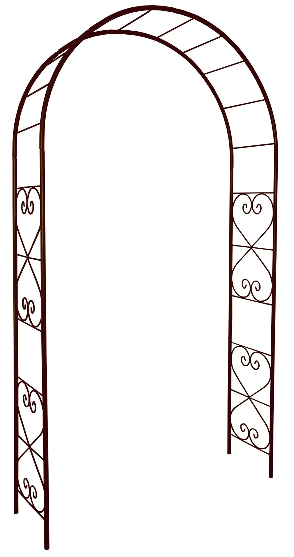 louis-moulin-3166-arche-de-jardin-romantique-fer-vieilli-130-x-40-x-250-cm image 1