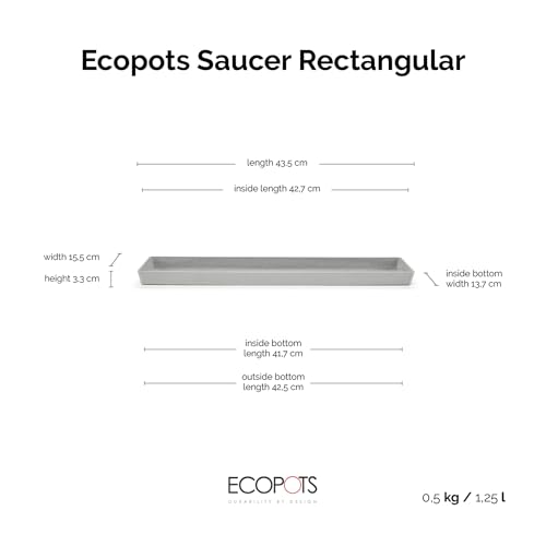 ecopots-bruges-soucoupe-rectangular-45-blanc-gris-43-5-x-15-5-x-h-3-3-cm image 8