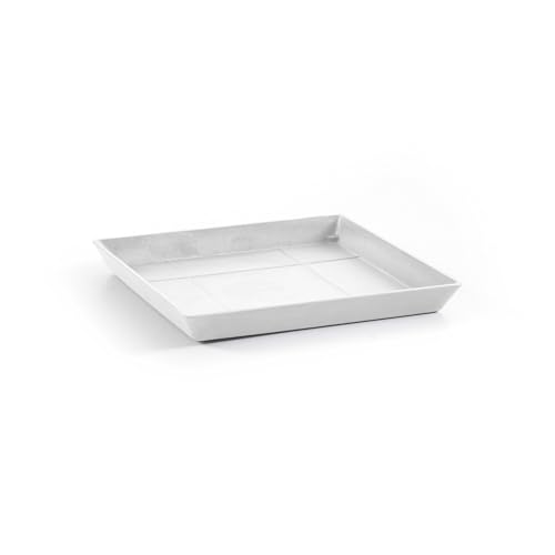 ecopots-square-30-soucoupe-carr-e-blanc-pur image 6