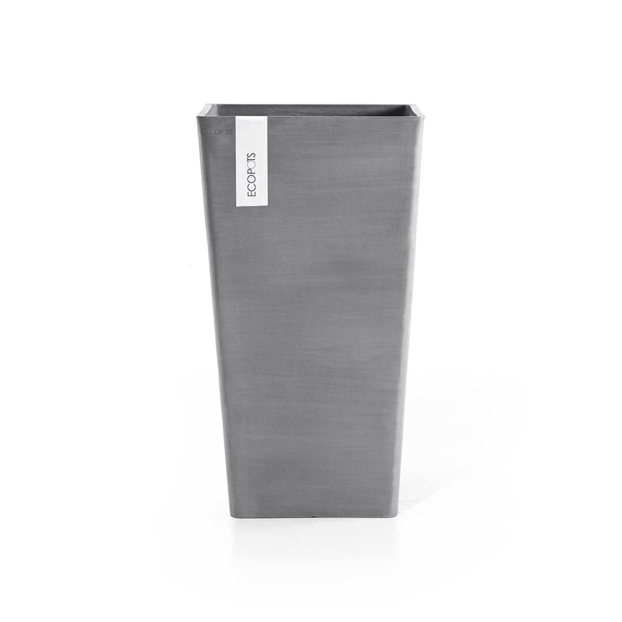 ecopots-rotterdam-high-56-pot-haut-carr-gris-31-x-31-x-h-56-cm-36-2-l image 1