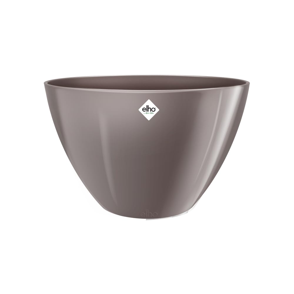 elho-brussels-diamond-ovale-haut-36-cm-gris-perle-plastique-recycl image 1