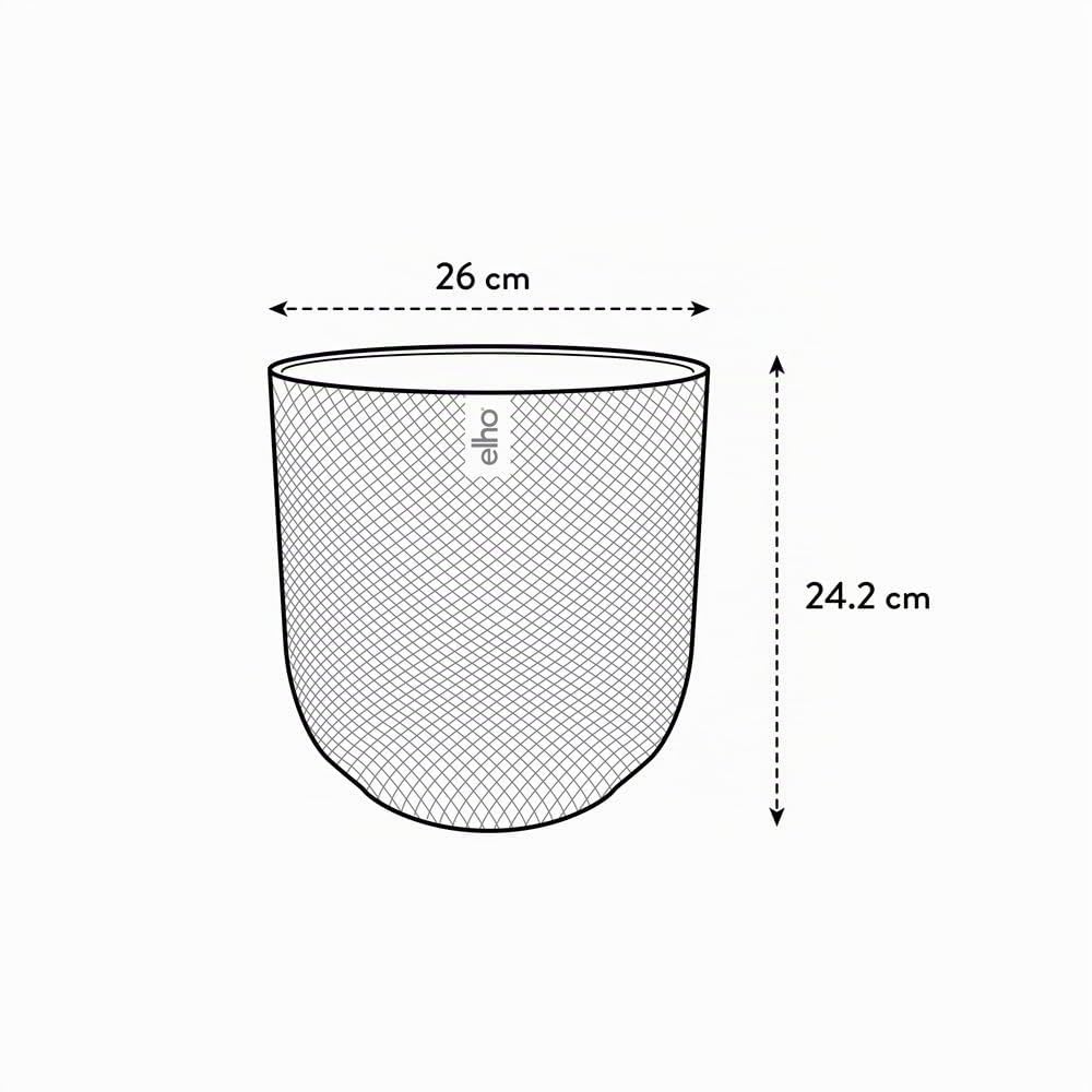 elho-jazz-rond-26cm-cache-pot-lavande-lilas-26-x-h-24-2-cm image 6