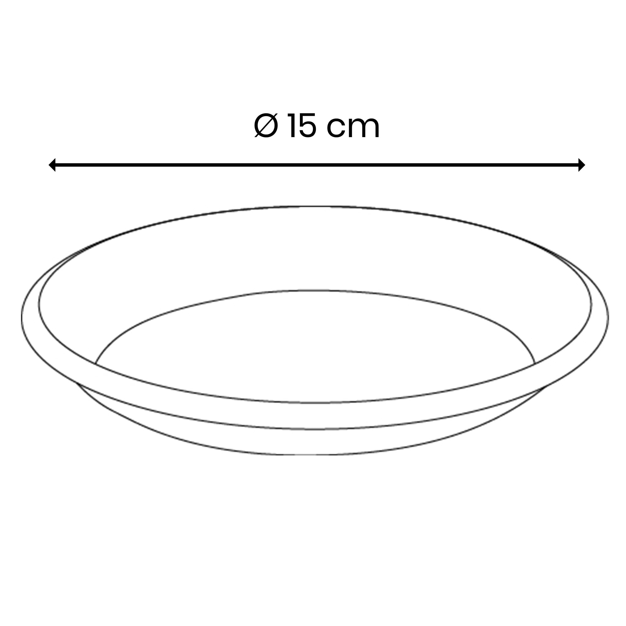 eda-osaka-soucoupe-ronde-15-cm-vert-laurier image 3