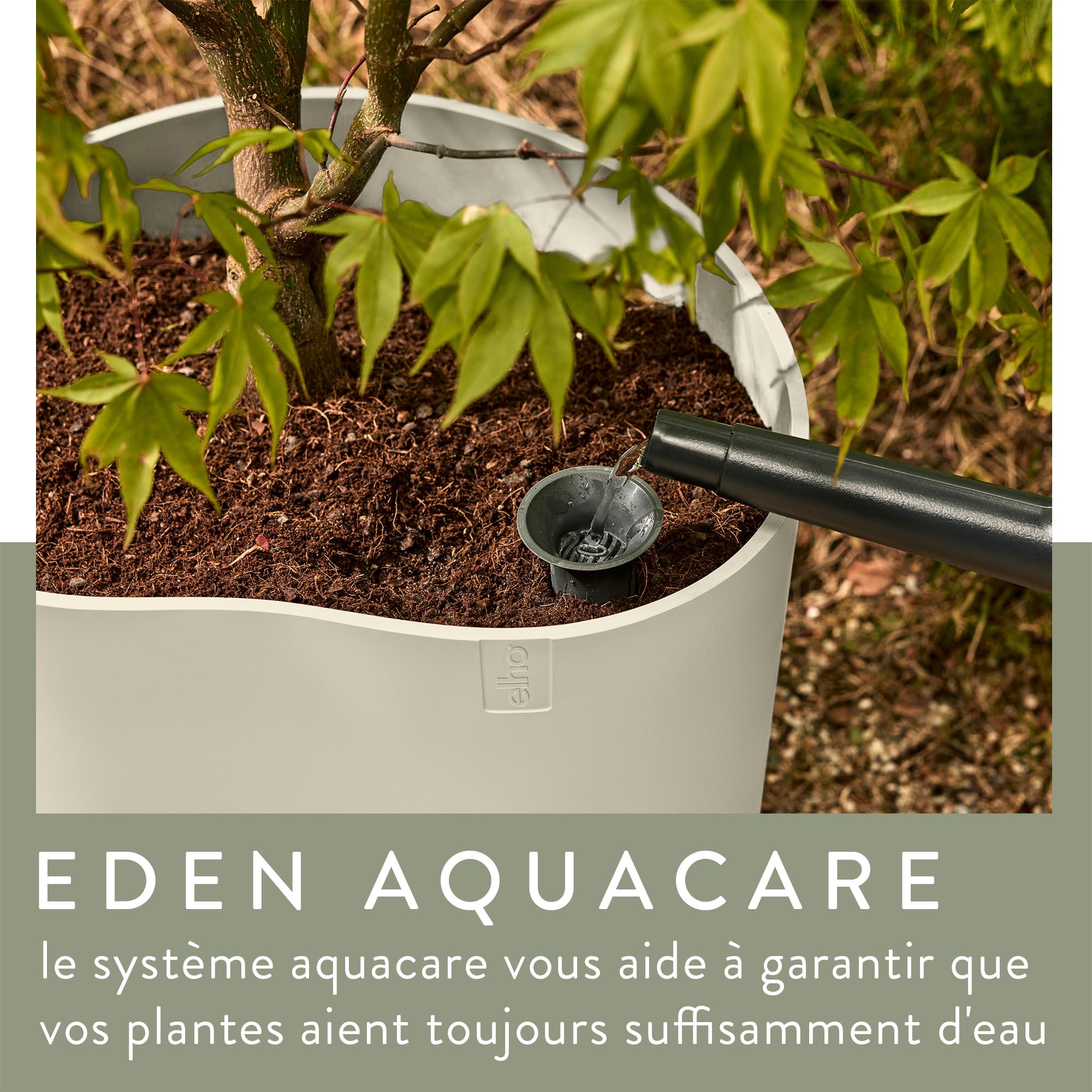 elho-eden-aquacare-high-40cm-pot-de-fleur-blanc-lin image 2
