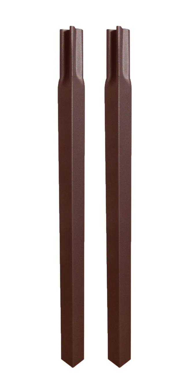 louis-moulin-pack-2-tubes-carr-25-enfoncer-45-cm-fer-vieilli image 1