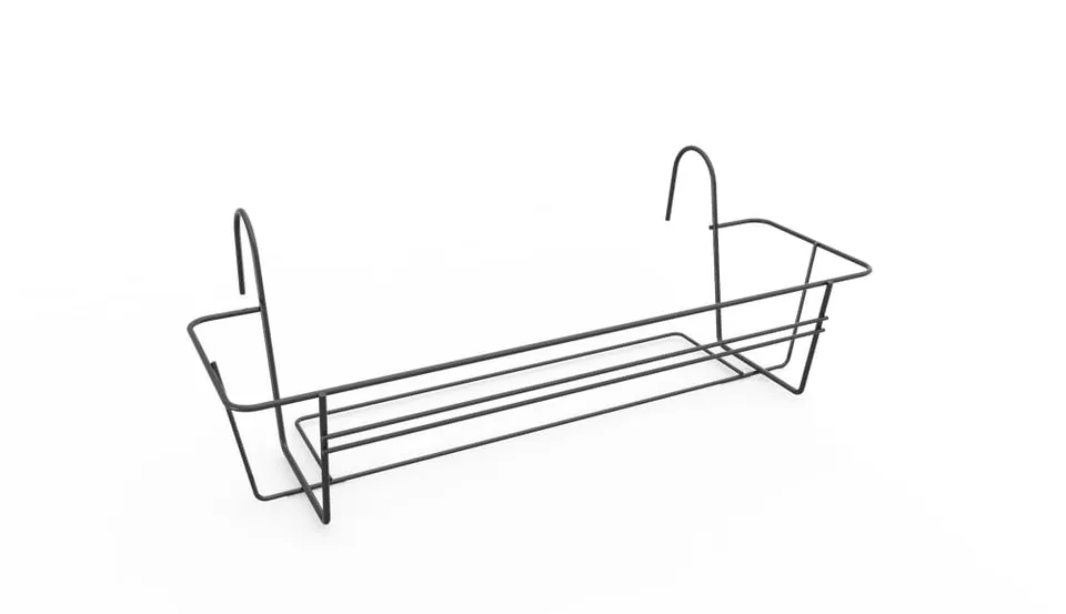 elho-green-basics-support-balconni-re-40-anthracite-l-25-9-x-40-x-h-20-cm image 1