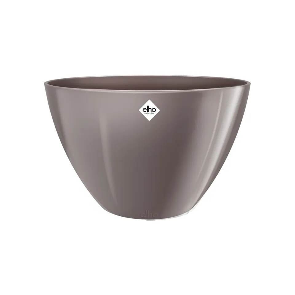 elho-brussels-diamond-ovale-haut-36-cm-gris-perle-plastique-recycl image 1