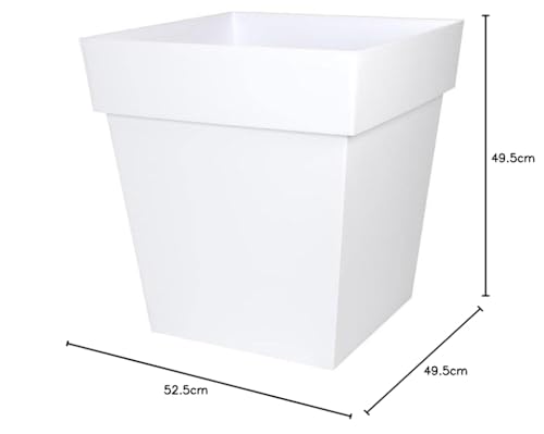eda-pot-carr-toscane-50-cm-87-l-blanc image 4