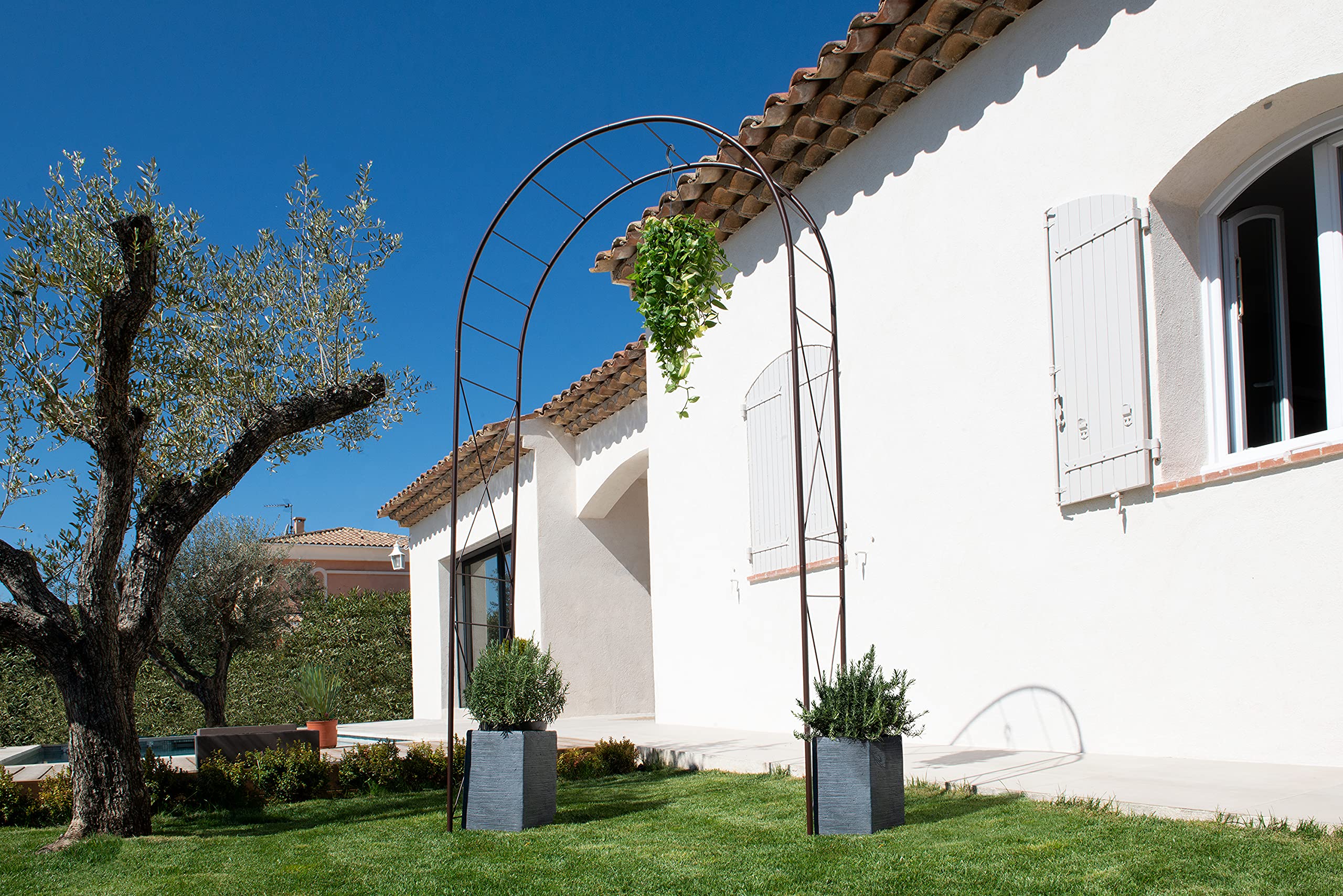 louis-moulin-arche-jardin-d-cor-losange-fer-vieilli-130-x-250-x-40-cm image 5