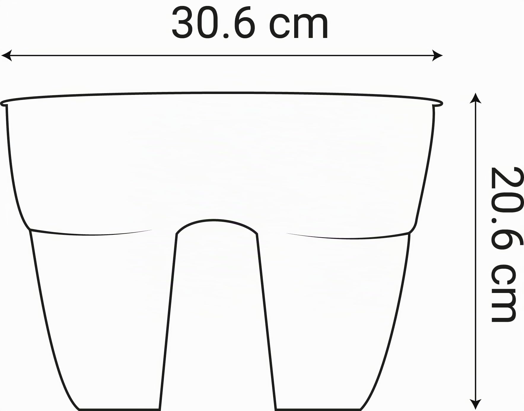 eda-pot-cavalier-osaka-8-l-pour-rambarde-vert-laurier image 3