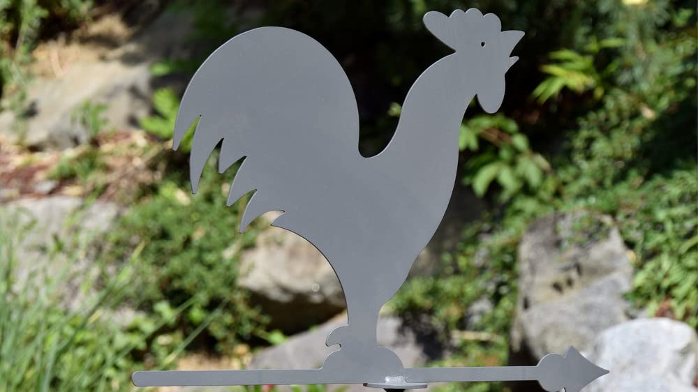 louis-moulin-girouette-coq-45x74-cm-anthracite-made-in-france image 3