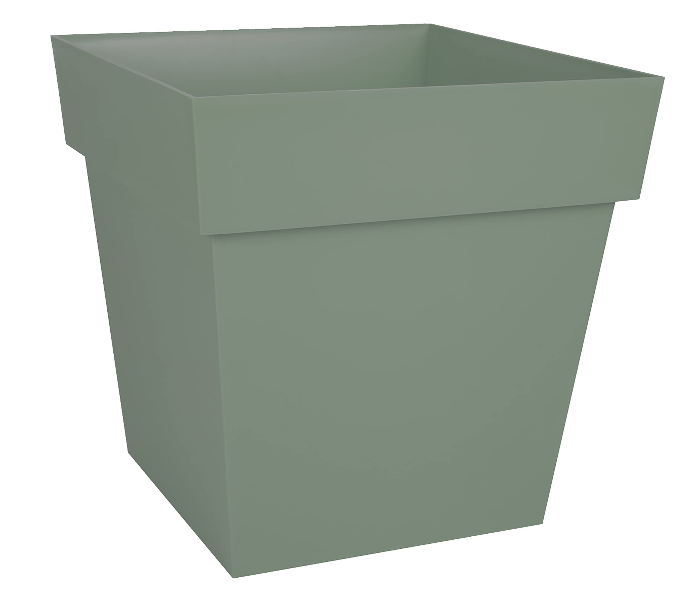 eda-pot-de-fleur-carr-toscane-39-cm-38-l-vert-laurier image 1