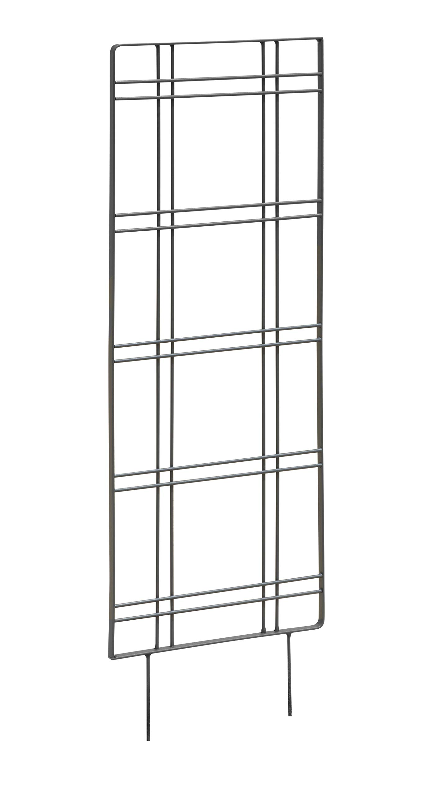 louis-moulin-treillage-colier-30-x-100-cm-anthracite-support-piquer-made-in-fran image 1