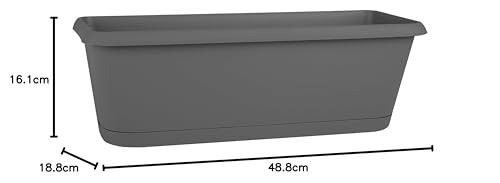 eda-chorus-jardini-re-50-cm-9-4-l-avec-r-serve-d-eau-gris-anthracite image 8