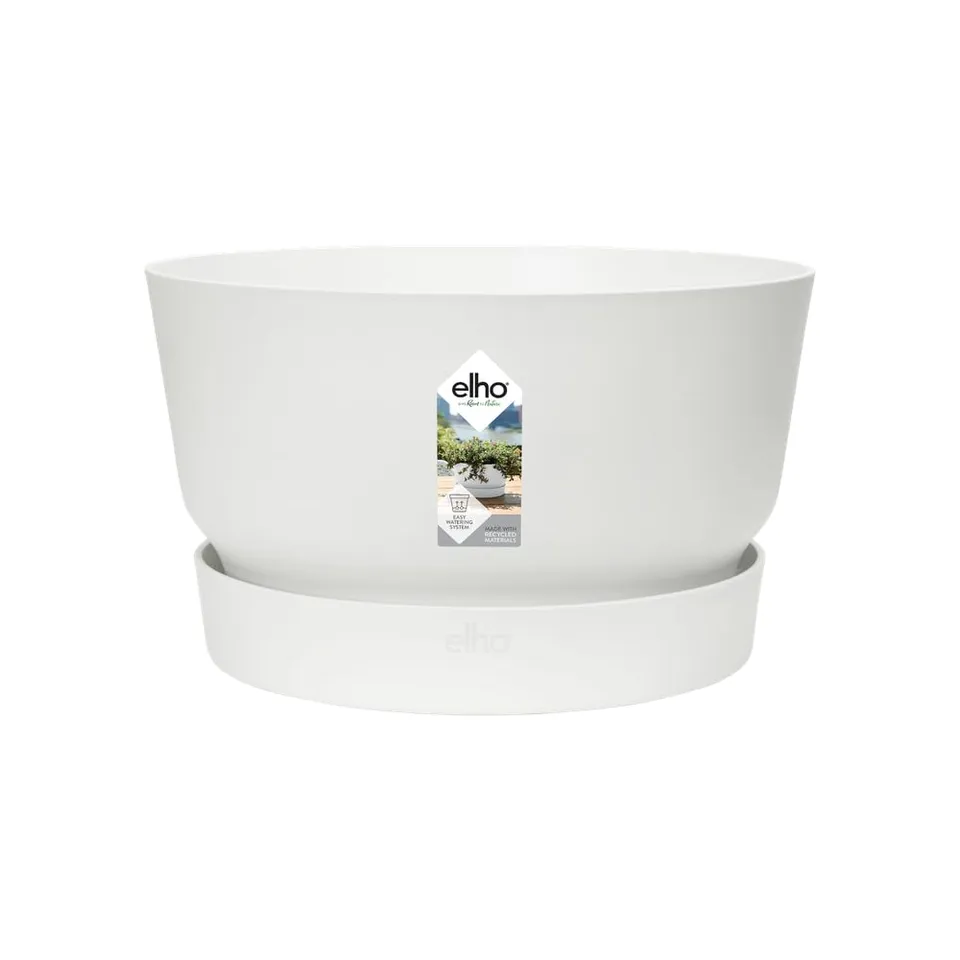 elho-greenville-coupe-33-cm-pot-de-fleur-blanc-32-5-x-h-19-4-cm image 1