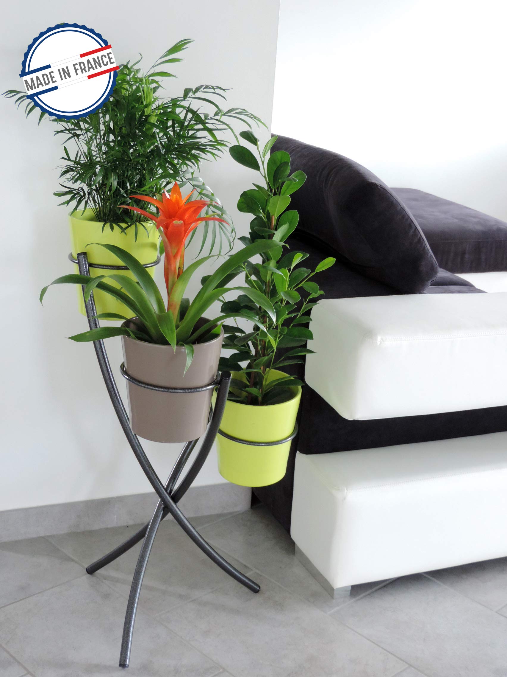louis-moulin-porte-plantes-tube-rond-3-pots-h-77-cm-anthracite image 3