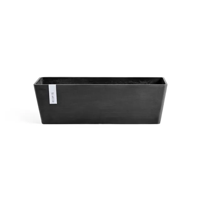 ecopots-bruges-jardini-re-rectangulaire-55-cm-gris-fonc-55-x-17-x-h-17-cm-12-l image 1