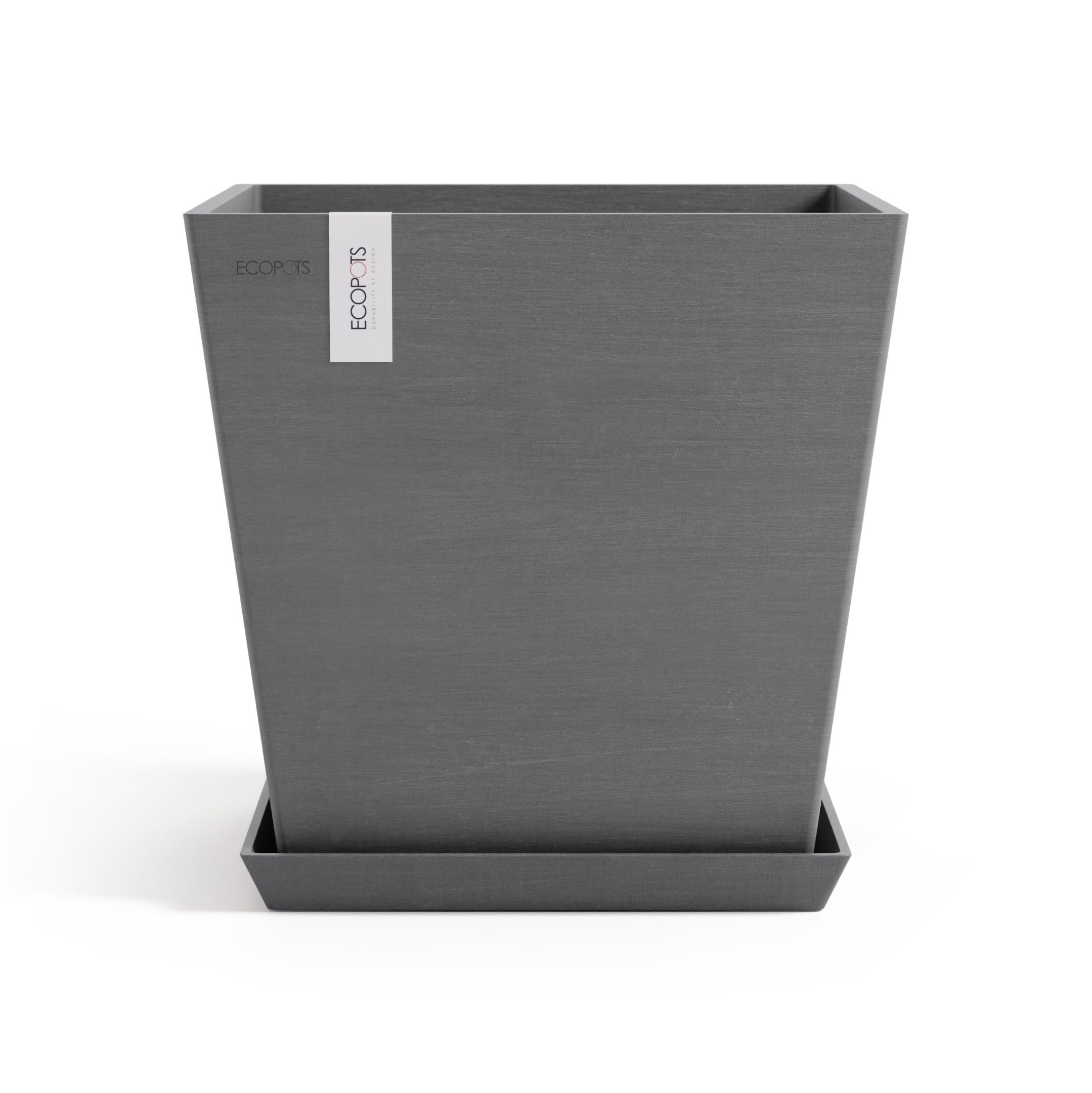 ecopots-pot-carr-rotterdam-35-gris-r-servoir-d-eau-35-2-x-35-2-x-h-34-cm-30-l image 3