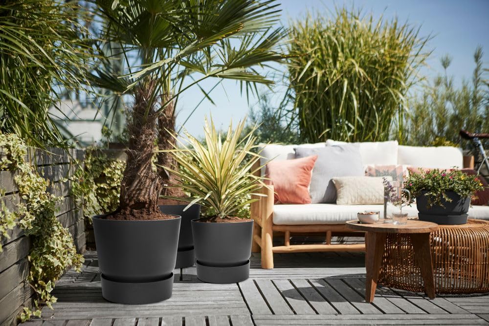 elho-greenville-rond-40-cm-pot-de-fleur-avec-soucoupe-int-gr-e-living-noir image 6