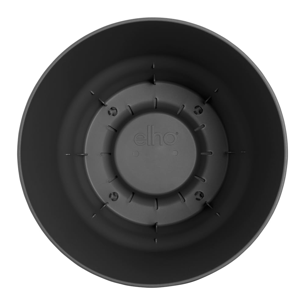 elho-greenville-rond-40-cm-pot-de-fleur-avec-soucoupe-int-gr-e-living-noir image 4