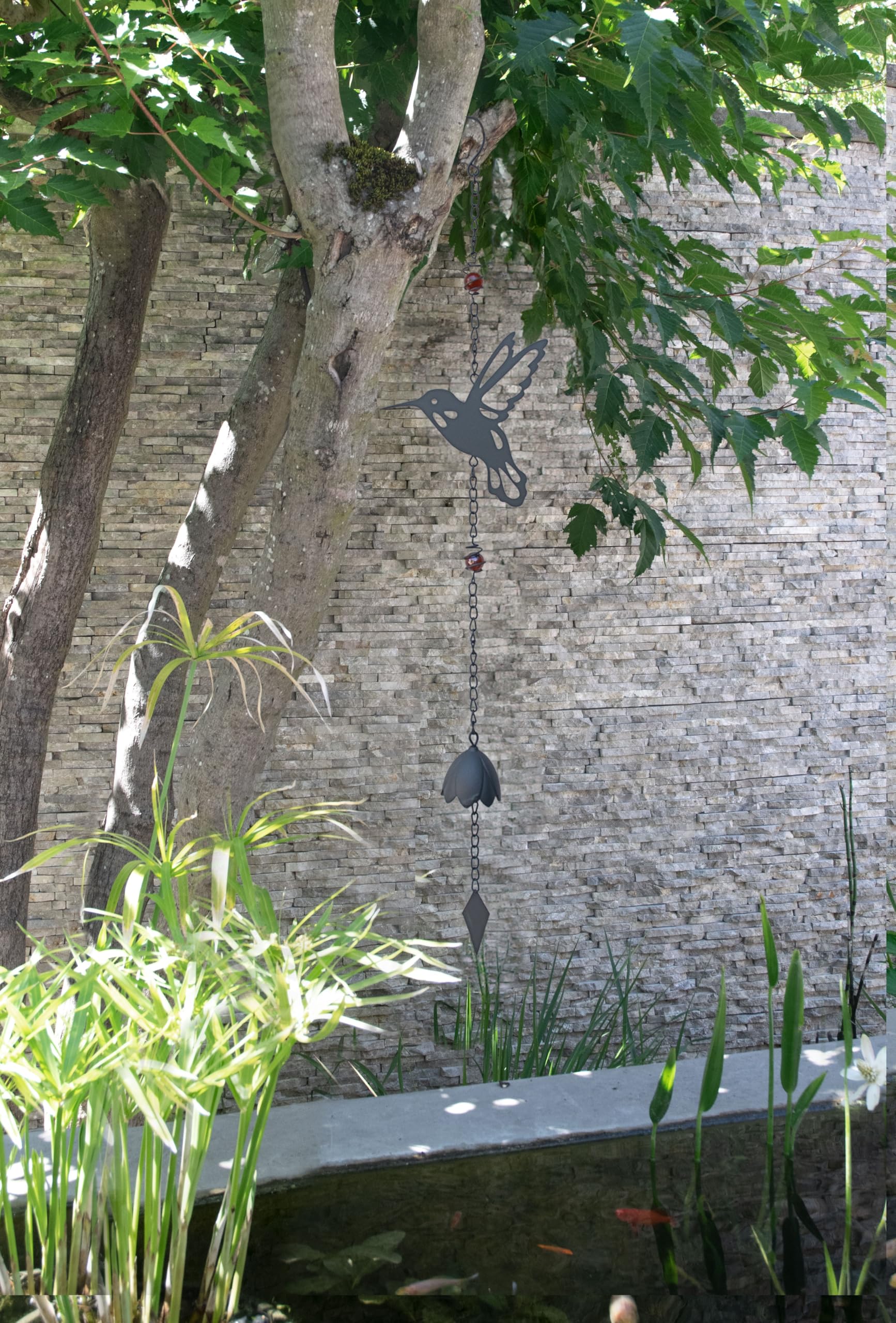 louis-moulin-carillon-m-tal-colibri-90-cm-anthracite image 3