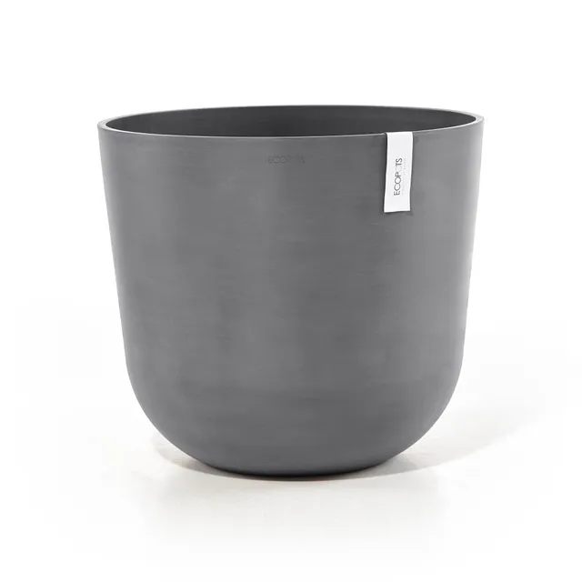 ecopots-oslo-55-pot-rond-avec-r-servoir-d-eau-gris-55-x-h-47-9-cm-85-6-l image 1