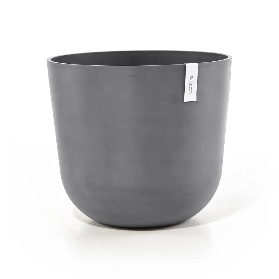 ecopots-oslo-55-pot-rond-avec-r-servoir-d-eau-gris-55-x-h-47-9-cm-85-6-l image 1