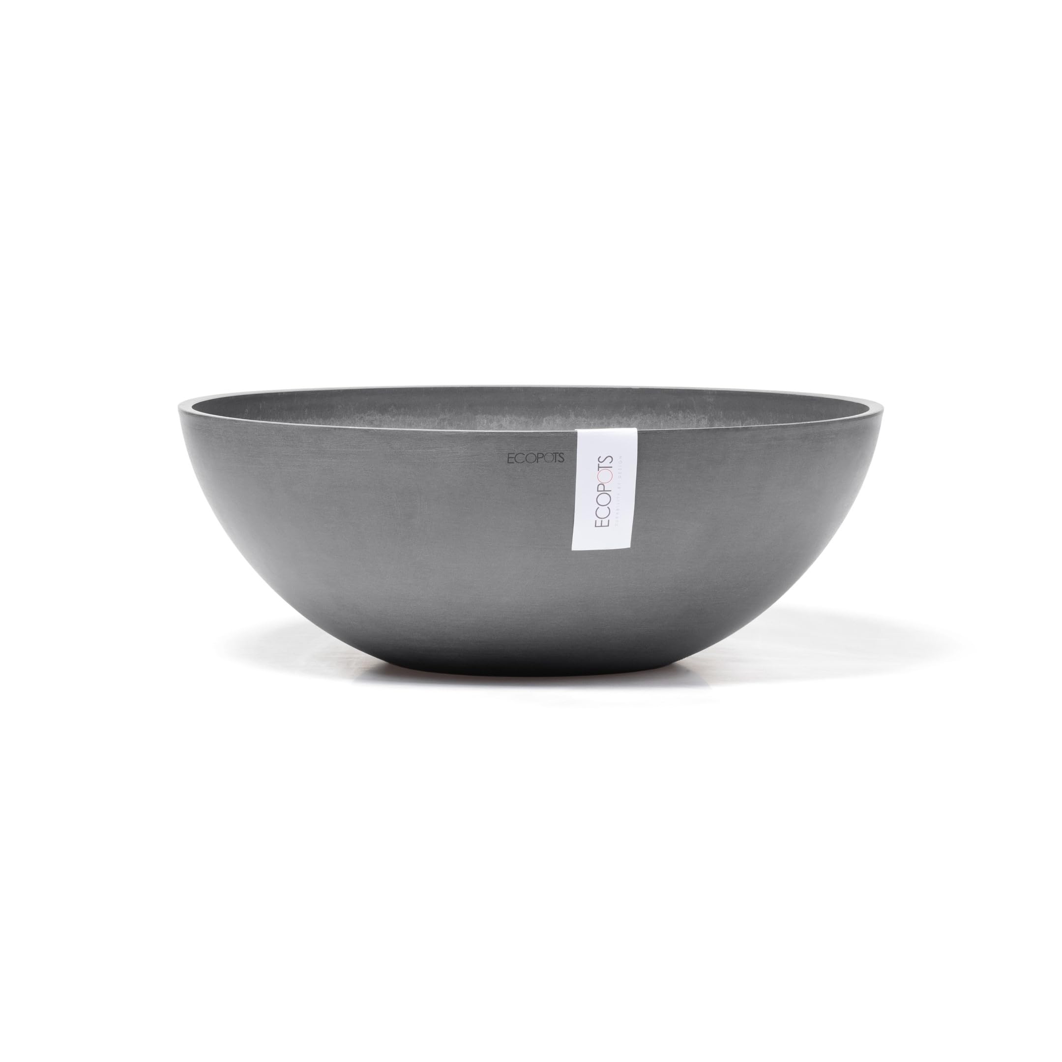 ecopots-vienna-pot-rond-gris-50-x-h-18-cm-22-3-l image 1