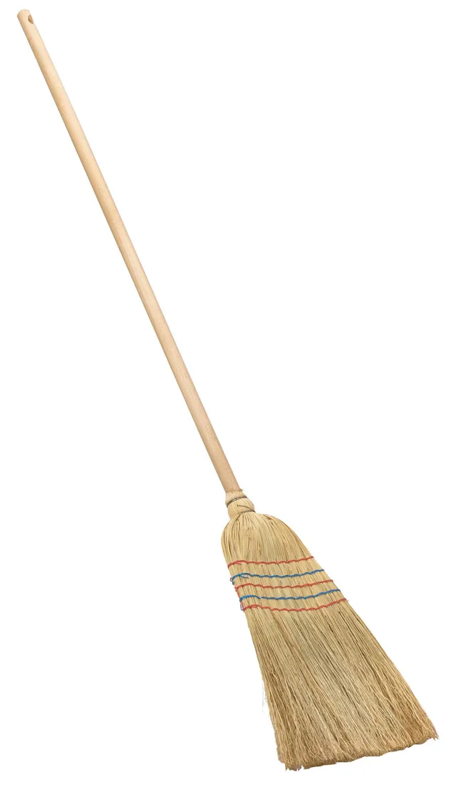 revex-balai-paille-de-riz-balai-traditionnel-manche-bois image 1