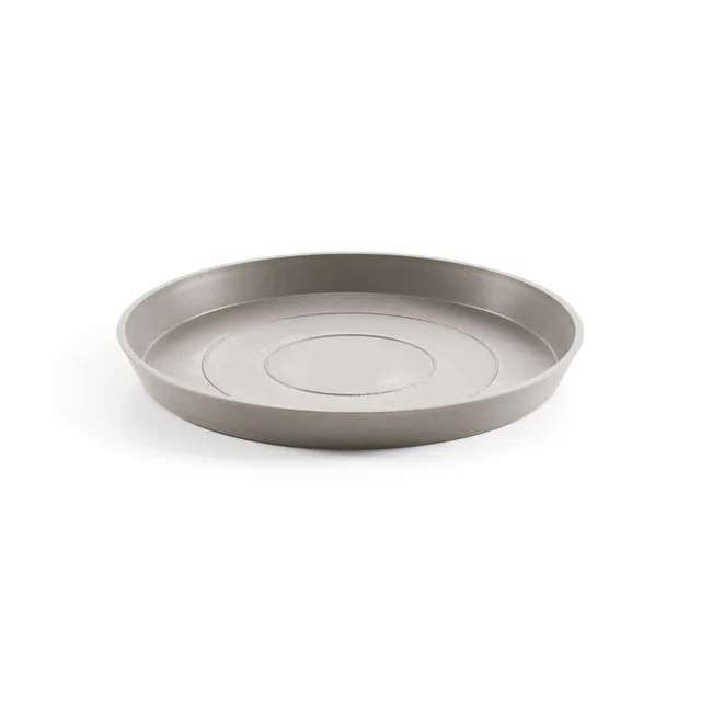 ecopots-round-50-soucoupe-taupe image 1