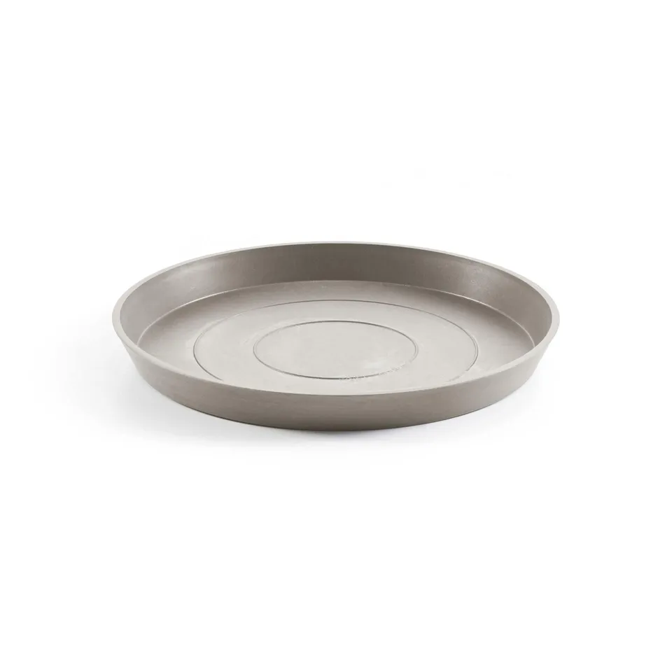 ecopots-round-50-soucoupe-taupe image 1
