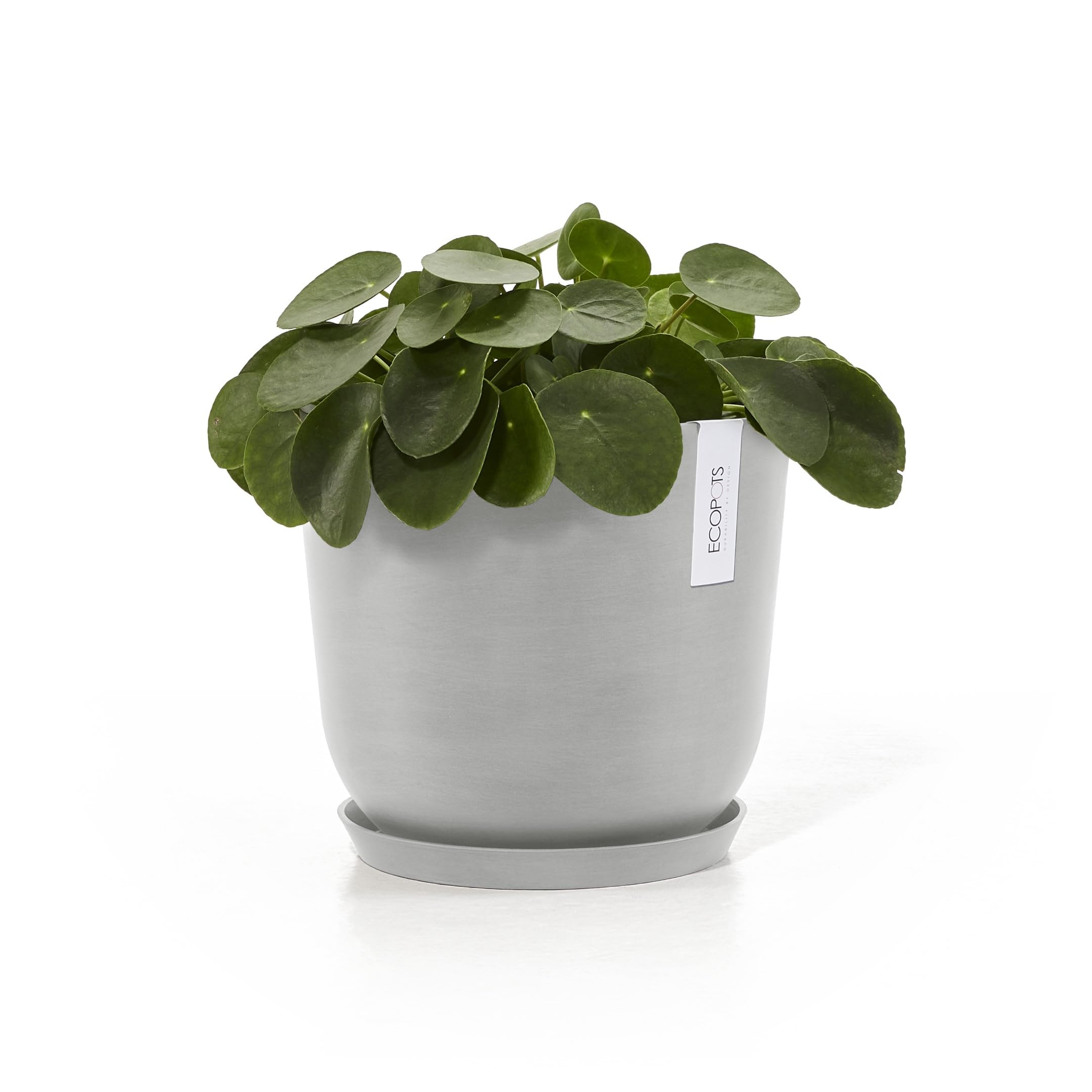ecopots-oslo-25-pot-rond-blanc-gris-avec-r-servoir-d-eau-25-x-h-21-8-cm-7-7-l image 7