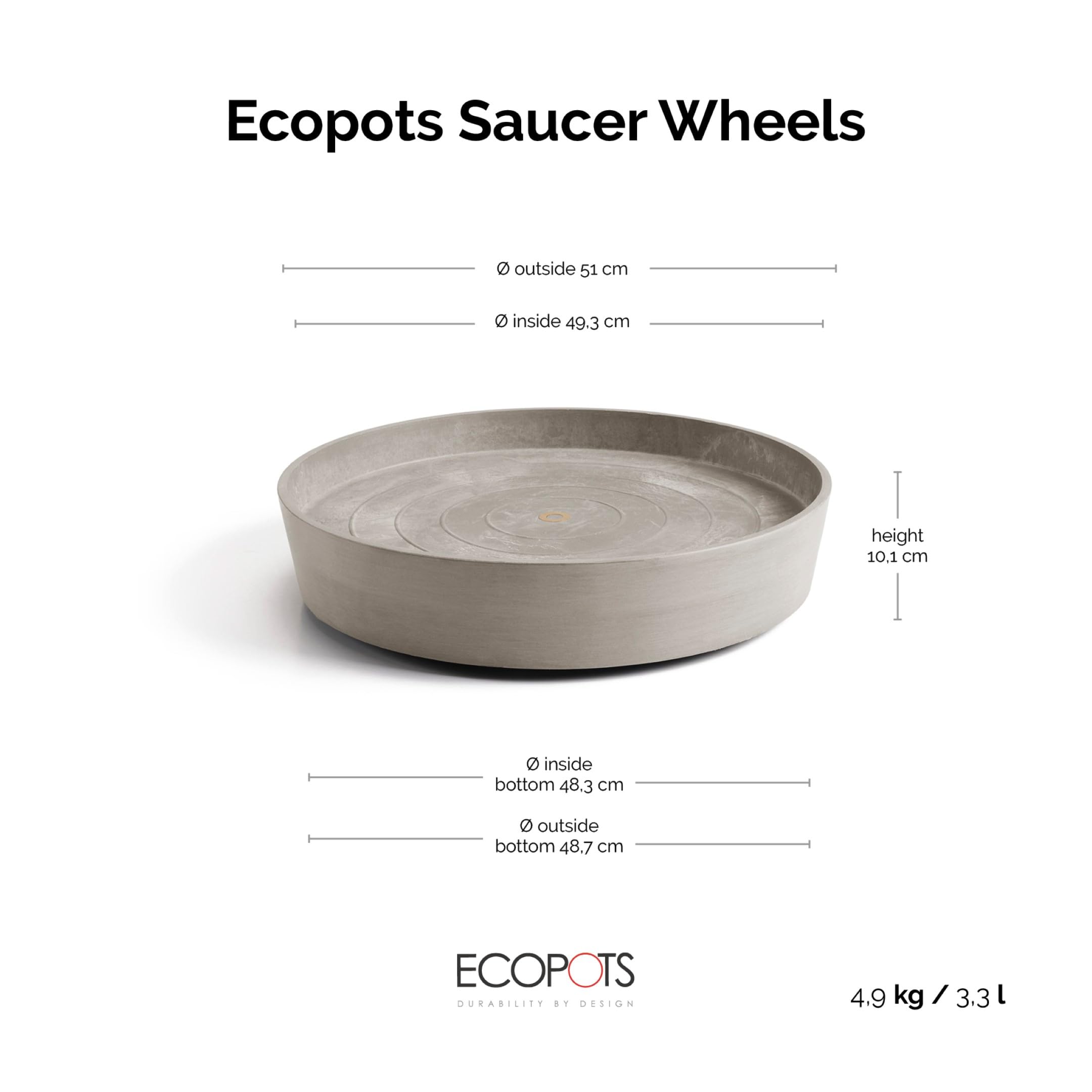 ecopots-wheels-60-support-roulettes-taupe-51-x-h-12-4-cm image 7