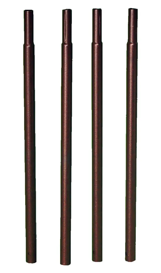 louis-moulin-pack-4-tubes-pieds-enfoncer-45-cm-fer-vieilli-tube-20-mm image 1