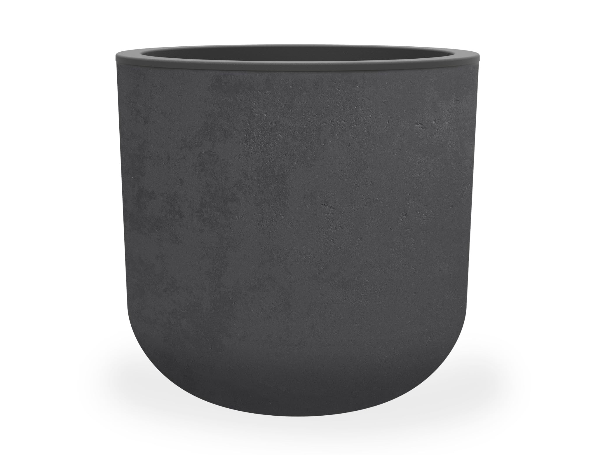 eda-basalt-up-pot-rond-50-cm-67-l-effet-b-ton-gris-anthracite image 1