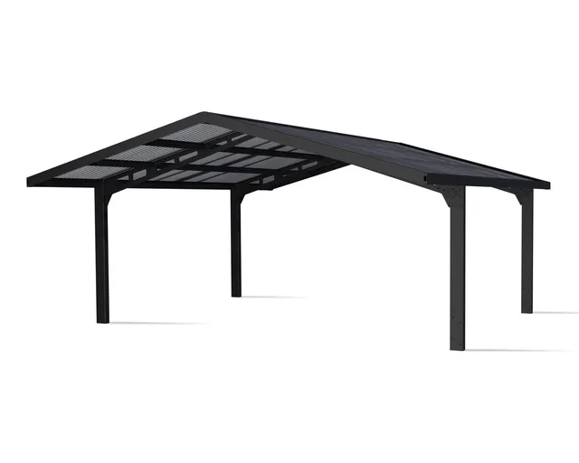 canopia-by-palram-sydney-carport-double-5-4-x-5-9-m-ailes-et-apex image 1