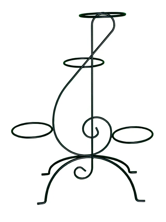 louis-moulin-porte-plantes-cl-de-sol-h-80-cm-pour-pot-20-cm-anthracite image 1