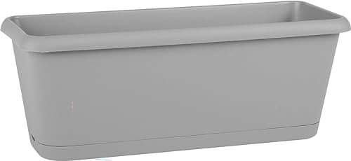 eda-jardini-re-chorus-40-cm-avec-r-serve-d-eau-7-5-l-gris-b-ton image 2