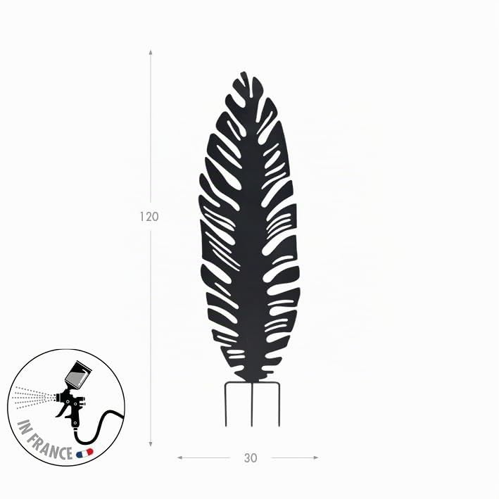 louis-moulin-feuille-d-co-en-m-tal-planter-30x100-cm-anthracite image 8