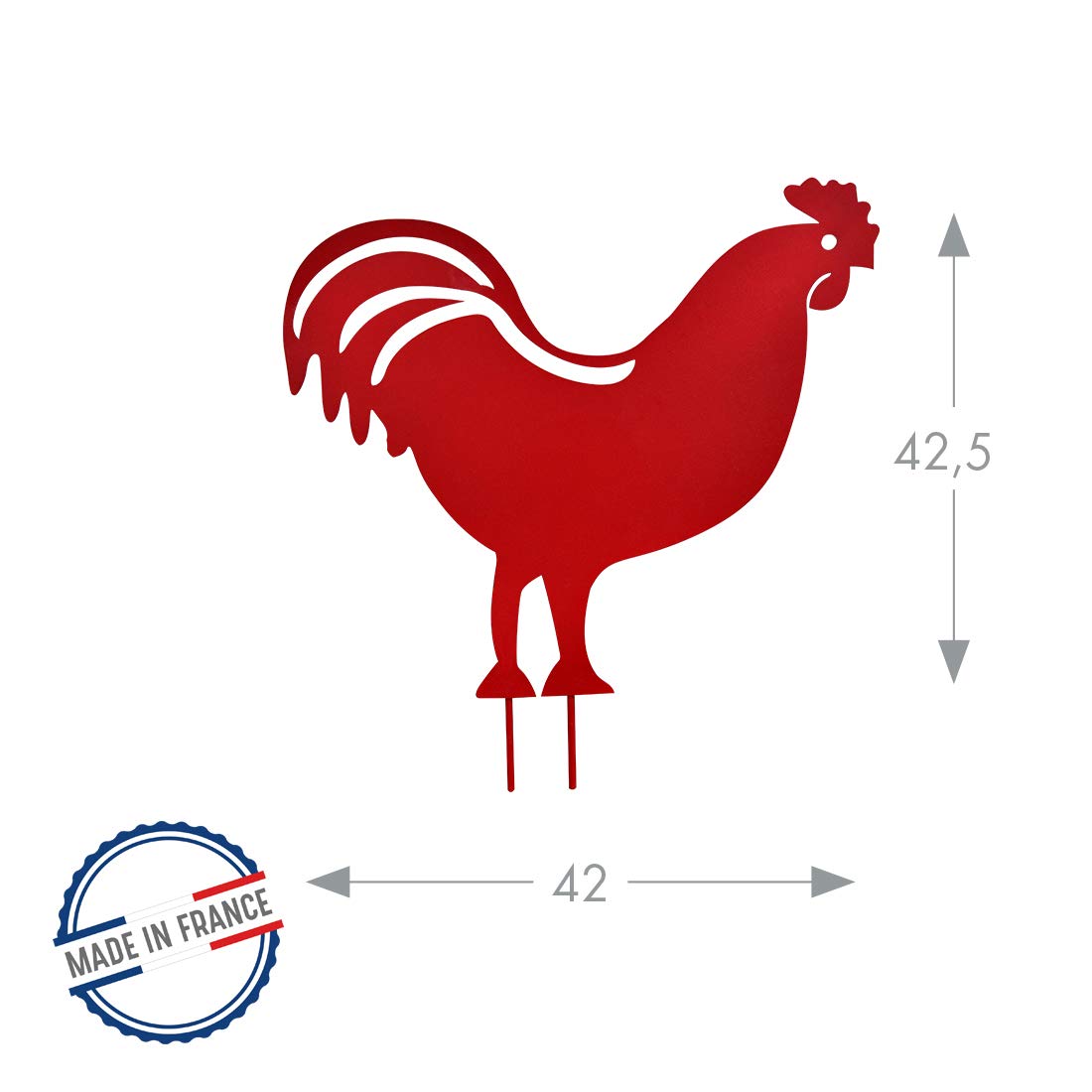 louis-moulin-figurine-piquer-coq-42-5x42-cm-rouge image 2