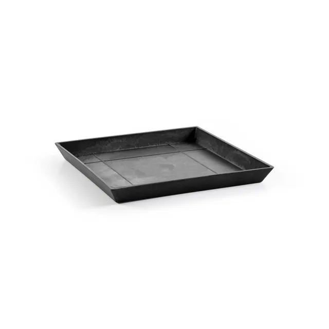 ecopots-rotterdam-soucoupe-carr-e-43-cm-anthracite image 1