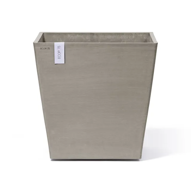 ecopots-rotterdam-50-grand-pot-sur-roues-taupe-50-x-50-x-h-49-2-cm-76-3-l image 1