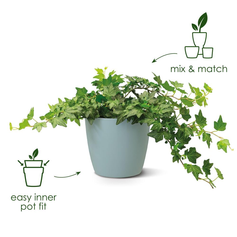 elho-brussels-rond-14-cm-cache-pot-violet-vif image 2