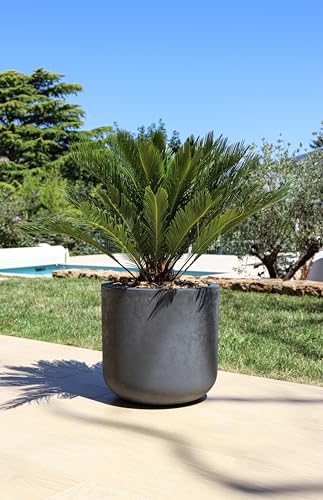 eda-basalt-up-pot-rond-50-cm-67-l-effet-b-ton-gris-anthracite image 5